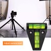 Mini Spirit Level for Caravan and Motorhome Levelling, Black, Portable