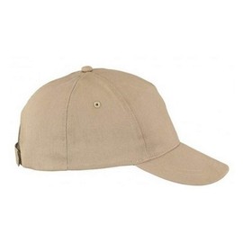 Sols Unisex Buzz Baseball Cap - sand