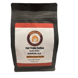 TOBMARC Whole Bean Coffee Kenya AA Single Origin Freshly Roasted Arabica - Medium Roast -340g/12oz