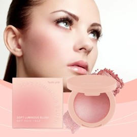 Face Blushes - Face Blush Makeup for Cheeks - Beauty Products Long-Lasting Shimmer, Highly Pigmented Cosmetics for All Skin Color Women Girls Travel Makeup