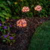 Touch Of ECO FLORALITE - Lámpara Solar LED de Metal