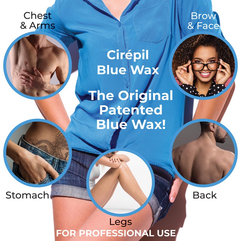 Cirepil - Blue - 800g / 28.22 oz Hard Wax