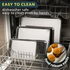 Baker’s Signature Stainless Steel Cookie Sheet Pan, Stainless Steel Baking