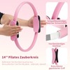 BSJ BESTGYM Pilates Ring Set for Women, Pilates Equipment with
