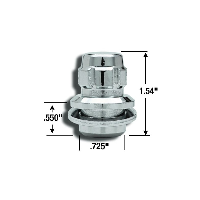 Gorilla Automotive 73631T Toyota O.E. Wheel Locks With Washer (12mm