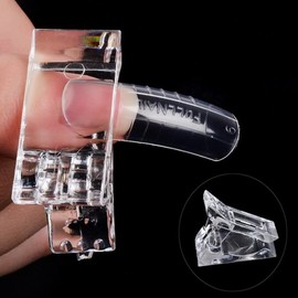 1 to 20 pcs Nail Tips Clip Quick Building Poly UV Builder Gel Extension Clamp (Nail Clip X 1)