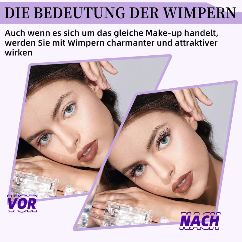 B&Q Z15 Eyelash Extensions, 84 Pieces, DIY Individual Eyelashes/Lash Clusters