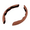 X AUTOHAUX Pair 38cm 15" Universal Suede Anti Slip Steering