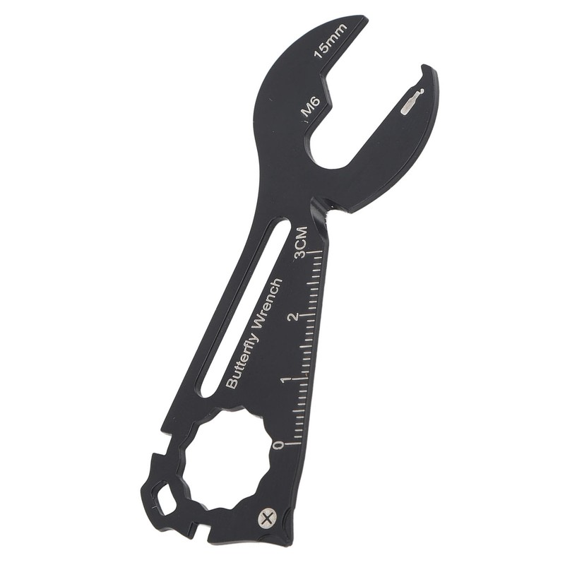 11 in 1 Outdoor Wrench Multifunctional Bottle Opener Keychain Screwdriver