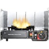 Stove Windshield Foldable Camping Shield - Camp Stove Windscreen for