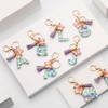 CHUQING Keyring with Letter Girl Keyring Initial Letter Gift Women