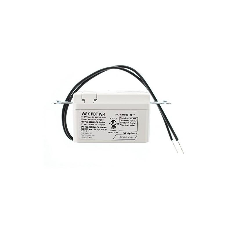 Sensor Switch Wall Mount Motion Sensor, PDT Passive Dual Technology