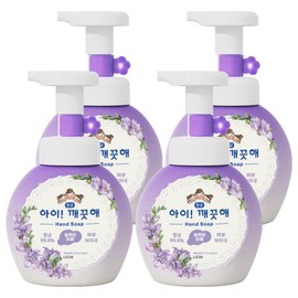 iClean Hand Wash Blooming Purple, 250ml, 4 pcs / 아이깨끗해 핸드워시 블루밍퍼플, 250ml, 4개
