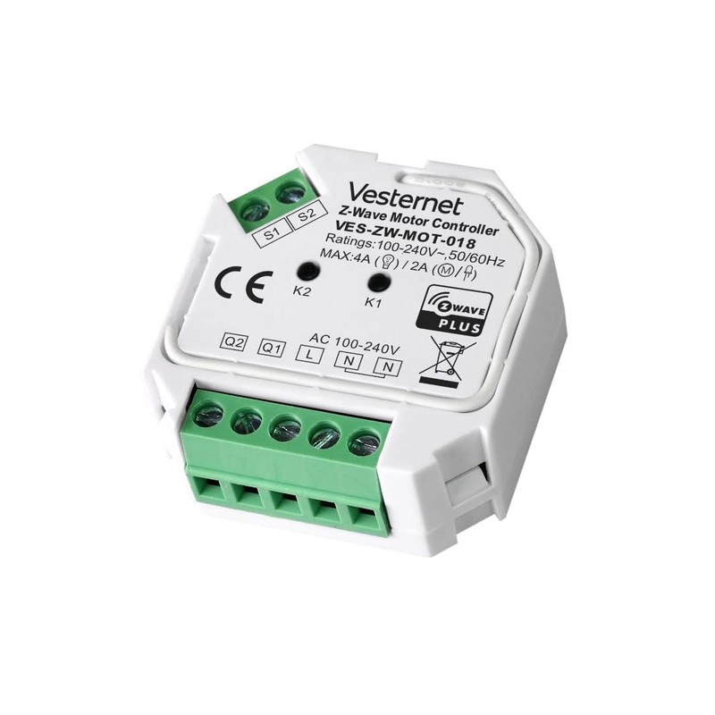 Vesternet Z-Wave Motor Controller Module | Smart Home Control Blinds,