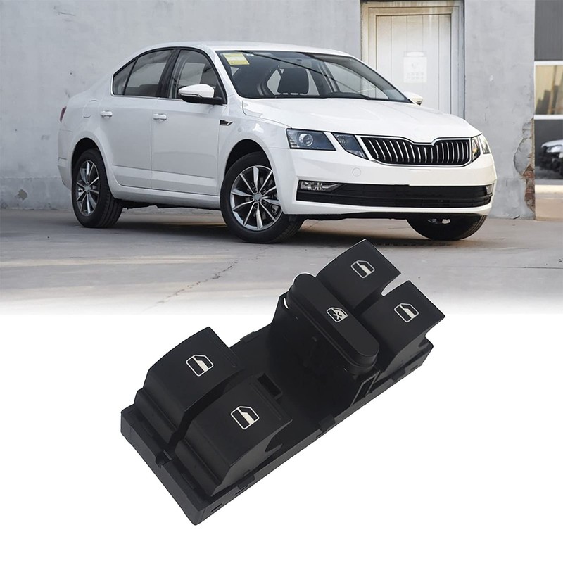KASturbo 1Z0959858B Window Switch, Electric Window Control for S-koda Fabia