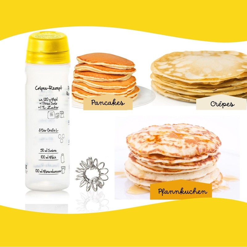 Pancakes Shakers – Yellow