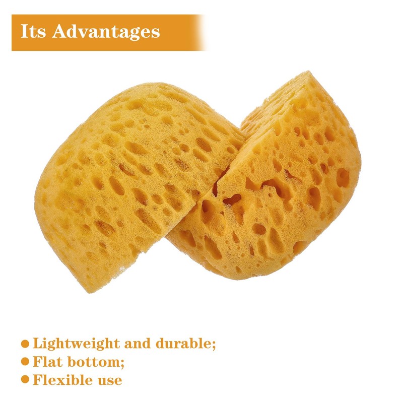 2 Pcs Sponge for Painting, Knockdown Texture Sponge Large Size,