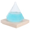 Distinctive Diamond Shape Weather Forecast Glass Bottle Home Decoration Birthday
