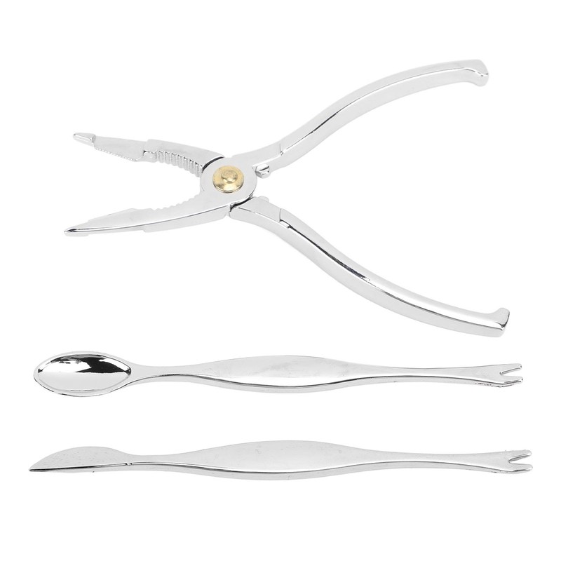 Seafood Tools Set Stainless Steel Lobster Crab Leg Cracker Nut