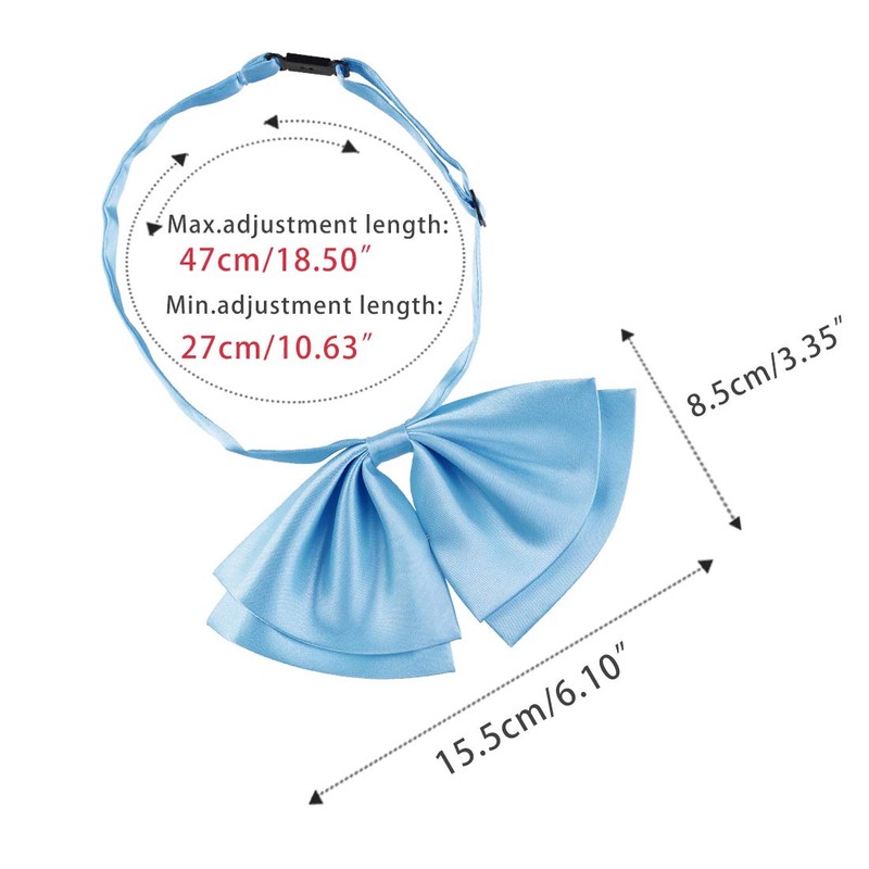 Allegra K School Ribbon, Ribbon Tie, Uniform Ribbon, Bowtie, Bowtie,