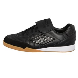 Umbro Men's Speciali Pro 98 V22 Indoor Soccer Shoe, Black/Black, 11