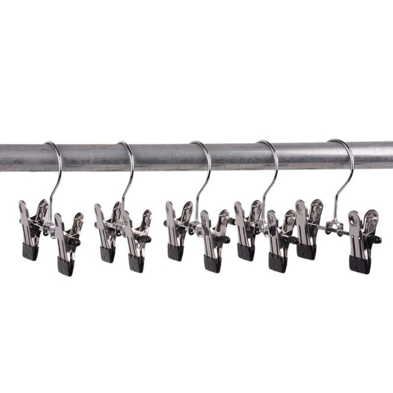 SUNTRADE Double Adjustable Clips Boots Hangers,Space Saving Boots Socks Bags