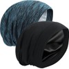 Gorro de satén con forro de seda, cubierta ajustable para