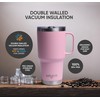 Product Armor 30oz Stainless Steel Tumbler with Handle (Blossom Pink)