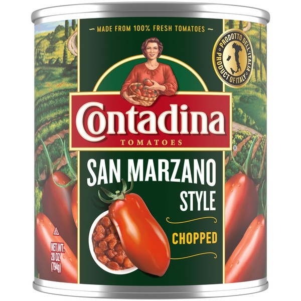 Contadina San Marzano Style - Tomates picados (28 onzas)