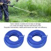 2PCS 4mm String Trimmer Line, Blue Nylon Round Trimmer Line,