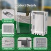 Animacyn ABS Electrical Junction Box, Ventilated Design, Cable Grommets, IP65