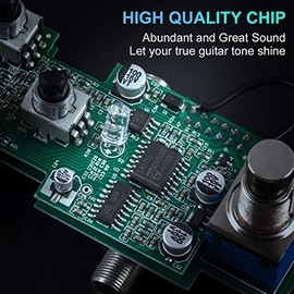 lotmusic Pedal de efectos de guitarra eléctrica Mini tipo único DC 9V True Bypass (Analog Delay)