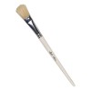 Brocha Facial Ovalada, Cerda Natural - Spa