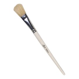 Brocha Facial Ovalada, Cerda Natural - Spa