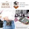 SENDEFN Small Wallet Women RFID Blocking Bifold Card Holder Compact