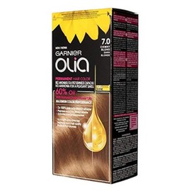 Garnier, Olia Hair Dye 7.0 Dark Blonde, Clear
