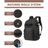 Tactical Laptop Backpack Military Backpack for Men Black Tactical Bag