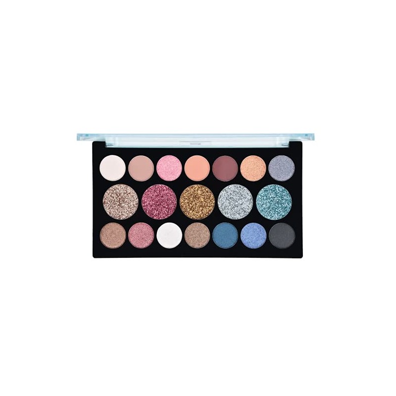 Sombras con Brillos para Ojos, Sombras con Glitter, Matte y