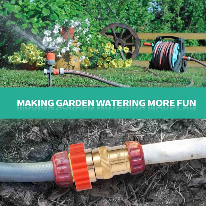 Pronese LF Brass Drip irrigation Inline Water Pressure Reducer Regulator