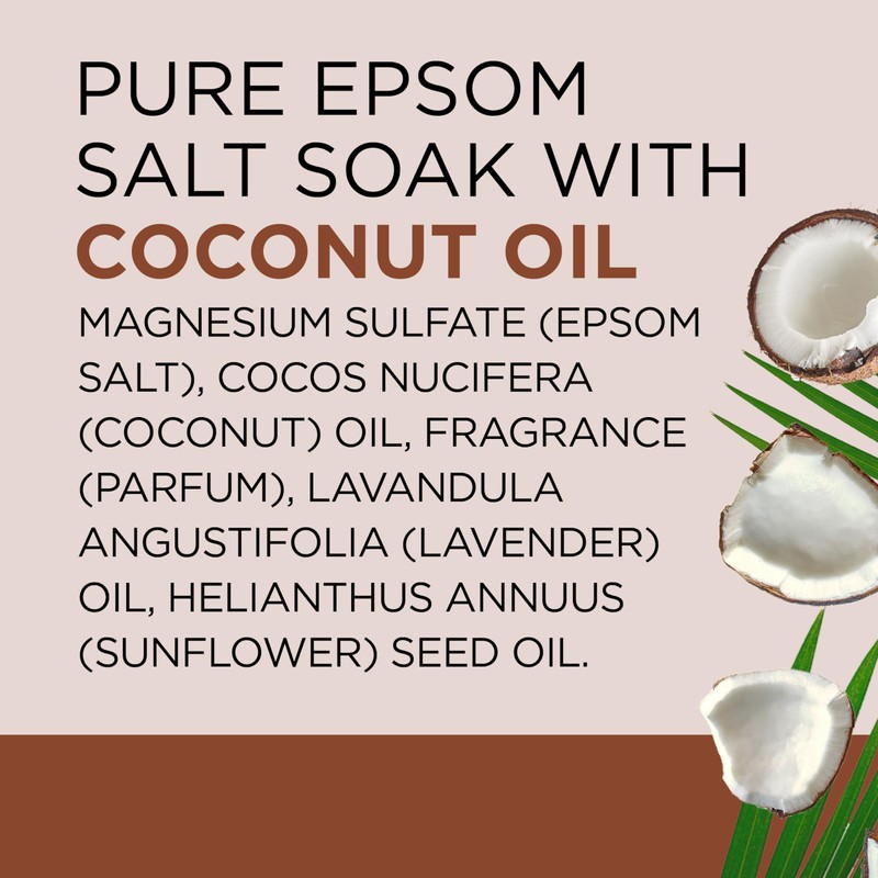 Dr Teal's Salt Soak with Pure Epsom Salt, Nourish &