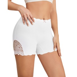 Banamic Women's Boyshorts Underwear Seamless Boy Shorts Panties Soft Stretch Boxer Briefs