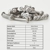 WELLOCKS Cabinet Handles Screws | M4 × 40mm Machine Screws