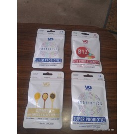 vita globe 4 x NEW Vita Globe Probiotics - B12 extra strength Turmeric gummies supplements