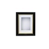ARTMOMOSE Picture Frame, 5 Minute Iriyama Black Postcard Pattern, Glass