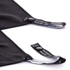 Outdoor World Microfibre Towel 180 x 90 cm Black