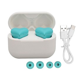 Heart Shaped Earbuds Cute Wireless Bluetooth5.3 Headphones Lightweight Noise Reduction Earbuds for Music Call Video Game