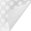 Jillson Roberts Bulk Gift Wrapping Paper, Two-Sided Pearl Dot &