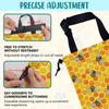 KXWQTRDD Car Trash Bag Watercolor Honeycomb and Bees Leak-Proof Waterproof