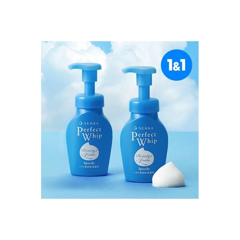 Senka Perfect Whip Speedy 150mL 2-pack set / 센카 퍼펙트