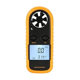 ZOYUBS Digital Anemometer, GM816 Anemometer, Anemometer, Wind Speed & Temperature Simultaneous Measurement, Digital LCD Anemometer, Portable Air Temperature Anemometer, Pocket Digital Anemometer, Pocket Digital Anemometer, Wind Velocity, Wind Velocity, T